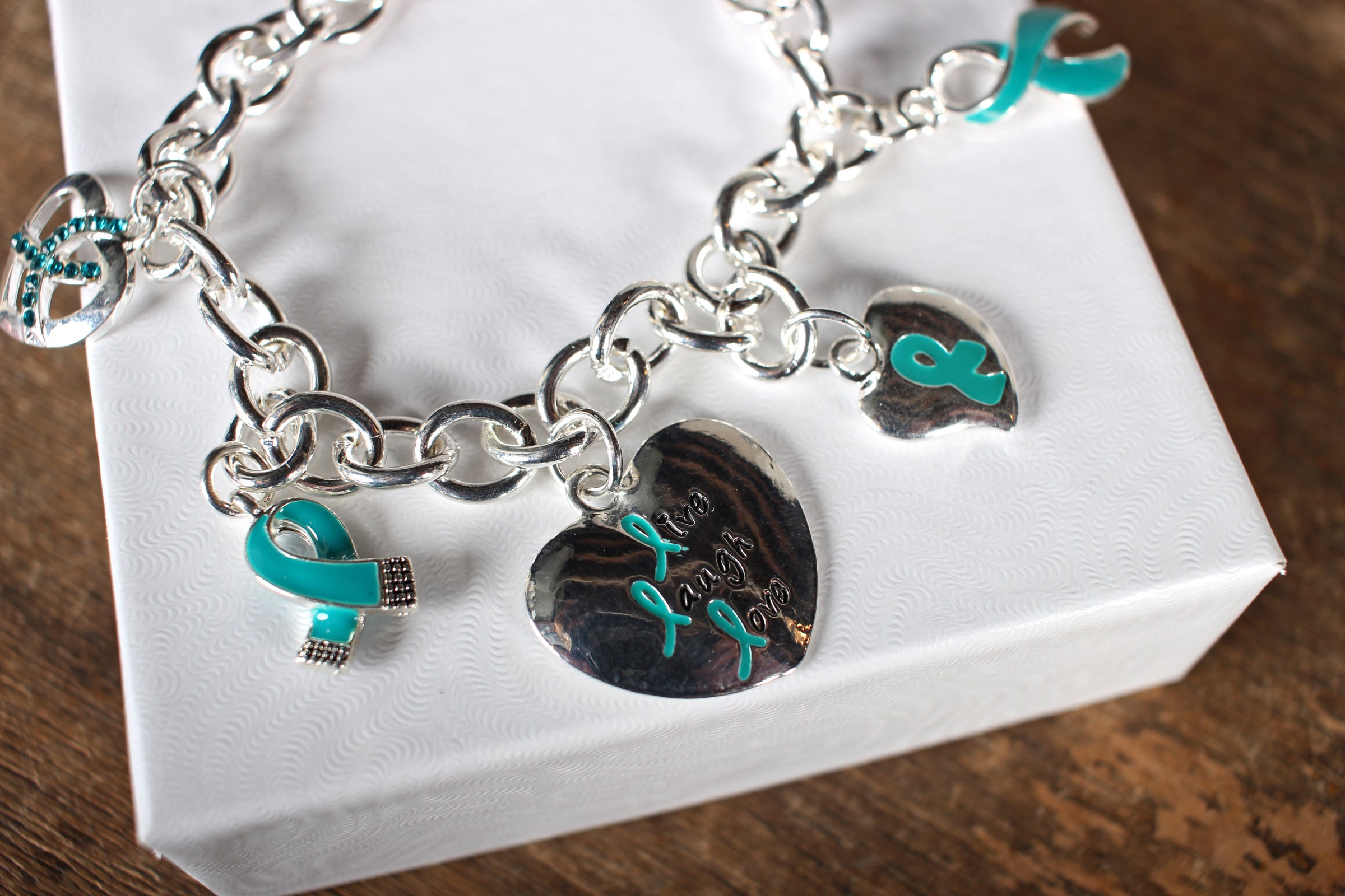Multi-Charm Bracelet | Wisconsin Ovarian Cancer Alliance